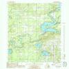 YellowMaps Croton MI topo map, 1:24000 Scale, 7.5 X 7.5 Minute, Historical, 1985, Updated 1985, 26.9 x 21.9 in - Polypropylene view 1