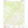YellowMaps Service Creek OR topo map, 1:24000 Scale, 7.5 X 7.5 Minute, Historical, 1987, Updated 1988, 26.8 x 21.9 in - Polypropylene view 1