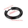 316L Surgical Stainless Steel Huggie Hoop Earrings 8mm Black Hypoallergenic Earrings Hoop Cartilage Helix Lobes Hinged Sleeper Earrings For Men Women(B03: 8mm Black(THK 2.0mm)) view 2