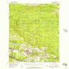 YellowMaps Norway MI topo map, 1:62500 Scale, 15 X 15 Minute, Historical, 1955, Updated 1957, 20.7 x 17 in - Polypropylene view 1
