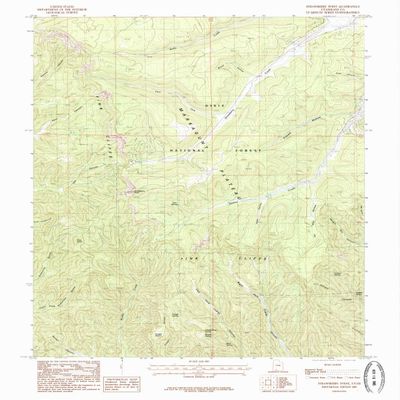 YellowMaps Strawberry Point UT topo map, 1:24000 Scale, 7.5 X 7.5 Minute, Historical, 1985, Updated 1985, 26.7 x 21.8 in - Tyvek