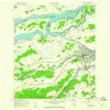 YellowMaps Massena NY topo map, 1:24000 Scale, 7.5 X 7.5 Minute, Historical, 1942, Updated 1961, 27 x 22 in - Polypropylene view 1