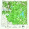 YellowMaps Ashton ID topo map, 1:250000 Scale, 1 X 2 Degree, Historical, 1955, Updated 1967, 22.1 x 29.1 in - Tyvek view 1