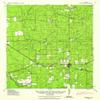 Big Wells TX topo map, 1:62500 Scale, 15 X 15 Minute, Historical, 1939, Updated 1958, 21 x 18 in - Polypropylene view 1