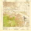 YellowMaps Palm Springs CA topo map, 1:62500 Scale, 15 X 15 Minute, Historical, 1944, 21.7 x 17.2 in - Tyvek view 1