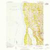 YellowMaps Central Lake MI topo map, 1:62500 Scale, 15 X 15 Minute, Historical, 1954, Updated 1955, 20.9 x 17 in - Polypropylene view 1