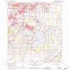 YellowMaps Portage MI topo map, 1:24000 Scale, 7.5 X 7.5 Minute, Historical, 1967, Updated 1984, 26.7 x 22 in - Polypropylene view 1