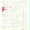 Levelland East TX topo map, 1:24000 Scale, 7.5 X 7.5 Minute, Historical, 1965, Updated 1966, 27 x 23 in - Polypropylene view 1