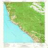YellowMaps Cape San Martin CA topo map, 1:62500 Scale, 15 X 15 Minute, Historical, 1948, Updated 1965, 20.7 x 16.6 in - Polypropylene view 1
