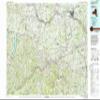 YellowMaps Amsterdam NY topo map, 1:100000 Scale, 30 X 60 Minute, Historical, 1985, Updated 1993, 24.1 x 39.9 in - Polypropylene view 1