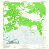 YellowMaps Terry TX topo map, 1:24000 Scale, 7.5 X 7.5 Minute, Historical, 1957, Updated 1967, 26.9 x 23 in - Polypropylene view 1