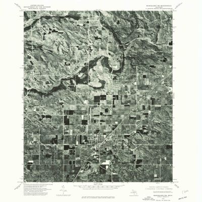 YellowMaps Mancelona NE MI topo map, 1:24000 Scale, 7.5 X 7.5 Minute, Historical, 1975, Updated 1976, 26.9 x 22 in - Polypropylene