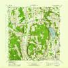 YellowMaps De Ruyter NY topo map, 1:31680 Scale, 7.5 X 7.5 Minute, Historical, 1944, 22 x 17 in - Polypropylene view 1