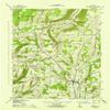 YellowMaps Prattsburg NY topo map, 1:31680 Scale, 7.5 X 7.5 Minute, Historical, 1942, 22 x 17 in - Polypropylene view 1