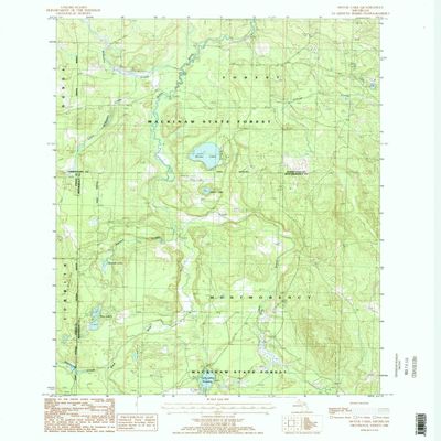 YellowMaps Silver Lake MI topo map, 1:24000 Scale, 7.5 X 7.5 Minute, Historical, 1986, Updated 1986, 26.8 x 22 in - Polypropylene