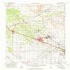 YellowMaps Atwater CA topo map, 1:62500 Scale, 15 X 15 Minute, Historical, 1961, Updated 1963, 20.8 x 16.6 in - Polypropylene view 1