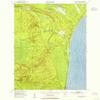 Shelldrake MI topo map, 1:24000 Scale, 7.5 X 7.5 Minute, Historical, 1951, Updated 1955, 26.6 x 22 in - Tyvek view 1