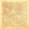 YellowMaps Batesville AR topo map, 1:125000 Scale, 30 X 30 Minute, Historical, 1891, Updated 1921, 19.7 x 16.4 in - Polypropylene view 1