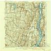 YellowMaps Coxsackie NY topo map, 1:62500 Scale, 15 X 15 Minute, Historical, 1929, Updated 1942, 20.1 x 16.6 in - Tyvek view 1
