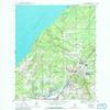 YellowMaps Ahmeek MI topo map, 1:24000 Scale, 7.5 X 7.5 Minute, Historical, 1946, Updated 1992, 26.7 x 21.5 in - Polypropylene view 1
