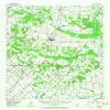 YellowMaps Quinlan TX topo map, 1:62500 Scale, 15 X 15 Minute, Historical, 1956, Updated 1965, 20.9 x 17 in - Tyvek view 1