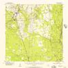 YellowMaps Bessmay TX topo map, 1:62500 Scale, 15 X 15 Minute, Historical, 1955, Updated 1956, 20.9 x 18.1 in - Polypropylene view 1