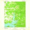 YellowMaps Hayden Lake ID topo map, 1:24000 Scale, 7.5 X 7.5 Minute, Historical, 1961, Updated 1963, 26.8 x 22 in - Polypropylene view 1