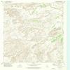YellowMaps Cow Mountain TX topo map, 1:24000 Scale, 7.5 X 7.5 Minute, Historical, 1973, Updated 1976, 27 x 23.1 in - Polypropylene view 1