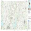 YellowMaps McKinney TX topo map, 1:100000 Scale, 30 X 60 Minute, Historical, 1985, Updated 1991, 24.1 x 43.1 in - Polypropylene view 1