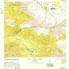 YellowMaps Borrego CA topo map, 1:62500 Scale, 15 X 15 Minute, Historical, 1942, Updated 1952, 21.8 x 16.6 in - Polypropylene view 1