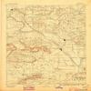 YellowMaps Dardanelle AR topo map, 1:125000 Scale, 30 X 30 Minute, Historical, 1890, Updated 1896, 20.1 x 16.5 in - Polypropylene view 1