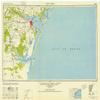 YellowMaps Corpus Christi TX topo map, 1:250000 Scale, 1 X 2 Degree, Historical, 1950, Updated 1953, 24.1 x 33.9 in - Tyvek view 1