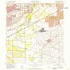 YellowMaps Carmichael CA topo map, 1:24000 Scale, 7.5 X 7.5 Minute, Historical, 1954, Updated 1955, 26.7 x 22 in - Tyvek view 1