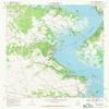 YellowMaps Allen Bend TX topo map, 1:24000 Scale, 7.5 X 7.5 Minute, Historical, 1968, Updated 1971, 26.9 x 21.9 in - Polypropylene view 1