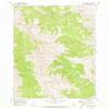 YellowMaps Sunset Peak ID topo map, 1:24000 Scale, 7.5 X 7.5 Minute, Historical, 1969, Updated 1973, 26.9 x 22 in - Polypropylene view 1