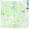 Mineral Wells TX topo map, 1:100000 Scale, 30 X 60 Minute, Historical, 1985, Updated 1985, 24.1 x 42.9 in - Polypropylene view 1