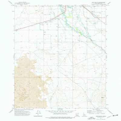 YellowMaps Arco South ID topo map, 1:24000 Scale, 7.5 X 7.5 Minute, Historical, 1972, Updated 1976, 26.9 x 22 in - Polypropylene
