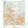YellowMaps Birmingham MI topo map, 1:24000 Scale, 7.5 X 7.5 Minute, Historical, 1981, Updated 1989, 26.8 x 22 in - Polypropylene view 1