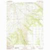 YellowMaps Culdesac South ID topo map, 1:24000 Scale, 7.5 X 7.5 Minute, Historical, 1985, Updated 1985, 26.9 x 22 in - Polypropylene view 1