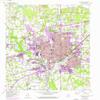 YellowMaps Texarkana TX topo map, 1:24000 Scale, 7.5 X 7.5 Minute, Historical, 1954, Updated 1976, 26.9 x 23 in - Tyvek view 1