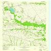 Powell TX topo map, 1:24000 Scale, 7.5 X 7.5 Minute, Historical, 1959, Updated 1961, 27 x 23 in - Polypropylene view 1