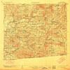 YellowMaps Cuyamaca CA topo map, 1:125000 Scale, 30 X 30 Minute, Historical, 1903, Updated 1912, 19.9 x 16.5 in - Polypropylene view 1