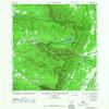 YellowMaps Kaaterskill NY topo map, 1:24000 Scale, 7.5 X 7.5 Minute, Historical, 1946, Updated 1968, 28.8 x 22 in - Polypropylene view 1