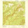 YellowMaps American House CA topo map, 1:24000 Scale, 7.5 X 7.5 Minute, Historical, 1950, 26.8 x 22 in - Polypropylene view 1