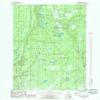 YellowMaps Poplar Lake MI topo map, 1:24000 Scale, 7.5 X 7.5 Minute, Historical, 1985, Updated 1985, 26.8 x 22 in - Polypropylene view 1