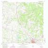YellowMaps Teague North TX topo map, 1:24000 Scale, 7.5 X 7.5 Minute, Historical, 1963, Updated 1983, 26.9 x 23 in - Polypropylene view 1