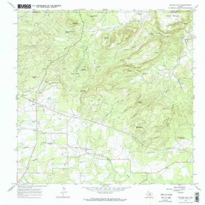 Willow City TX topo map, 1:24000 Scale, 7.5 X 7.5 Minute, Historical, 1967, Updated 1970, 26.9 x 23 in - Tyvek