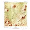 YellowMaps Bray CA topo map, 1:62500 Scale, 15 X 15 Minute, Historical, 1950, Updated 1969, 21.9 x 17.3 in - Polypropylene view 1