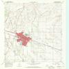 YellowMaps Childress TX topo map, 1:24000 Scale, 7.5 X 7.5 Minute, Historical, 1967, Updated 1969, 26.9 x 23 in - Polypropylene