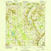 YellowMaps Dale NY topo map, 1:24000 Scale, 7.5 X 7.5 Minute, Historical, 1951, 26.9 x 22 in - Tyvek